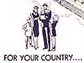 A War Bonds Poster from WWII with the headline 'The Greatest Investment on Earth'.