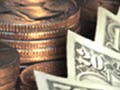 Image of currency and coins.