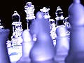 A chess game.