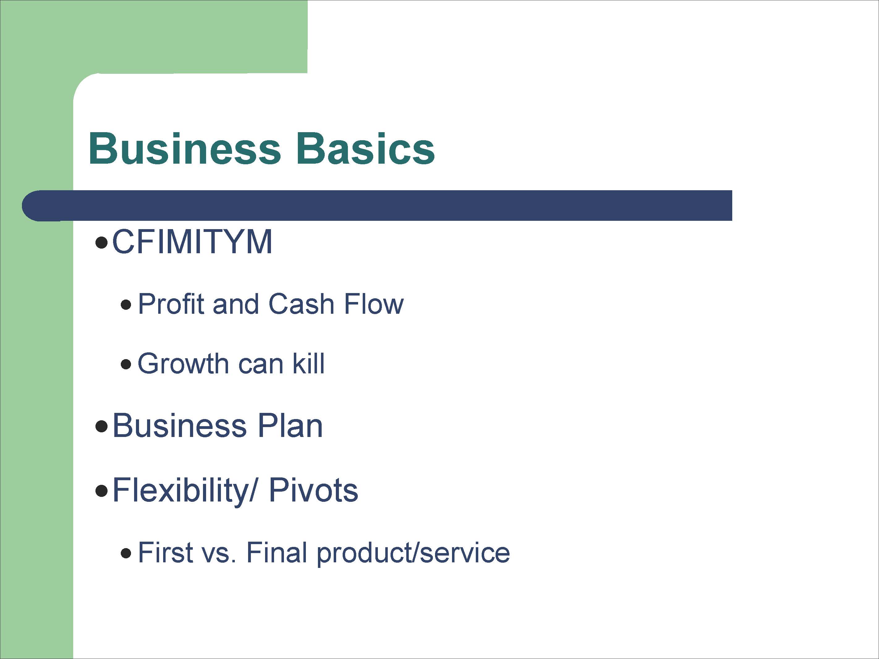 1.2 Slide 29 | Nuts And Bolts Of Business Plans | Sloan School Of ...