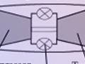 An h-s diagram of a non-ideal Brayton cycle and a simplified gas turbine schematic.