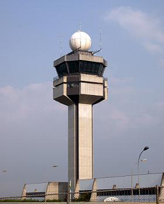 Controlling air traffic in Sao Paulo, Brazil.