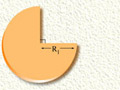 Two cones of the same geometry but different dimension fall. Which one falls faster?
