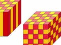 Photonic crystals periodic along one, two, or three dimensions.