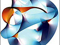 Figure of blue, purple, and pink manifold.