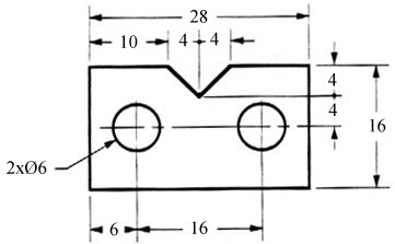simple mechanical engineering drawing