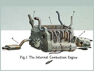 Mechanical engineering on sale car engine