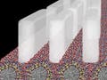 Synthetic molecules assemble into a structure that mirrors bone.