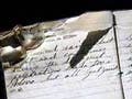 Blood-stained diary of U.S. Civil War soldier.