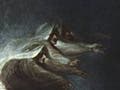 Macbeth confronting the Witches in a painting by Henry Fuseli.