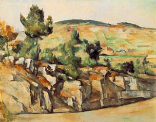 Montagnes en Provence by Cezanne.