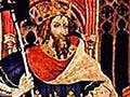 King Arthur from the Christian Heroes Tapestry, c. 1385.