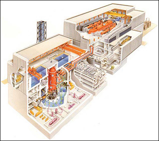 Cutaway schematic drawing of the 'Gen Four' power plant design.