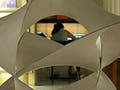 Photograph of Mobius sculpture.