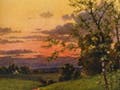 Nature's harmony from painting by E. Lamasure, circa 1910.