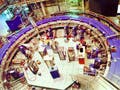 A photo from the top of the world's largest superconducting magnet.