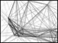A network of black lines interconnected across a white background with some dense portions and others sparse.
