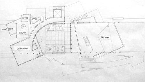 The third floor plan.