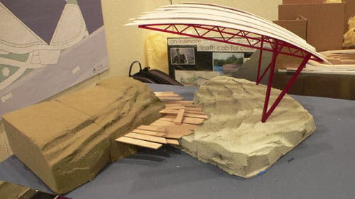 The quarry project: An intimate performance space.