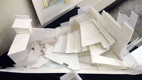 A large scale study model.