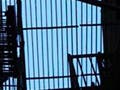 Fire escapes.