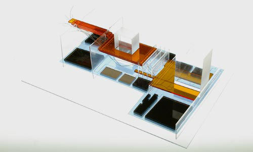 A closer diagram of the space.