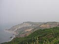 Gay Head Lighthouse in the fog.