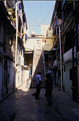 A typical house for eight to ten families.