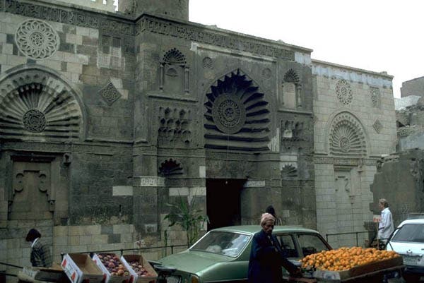 View of Al-Aqmar Mosque