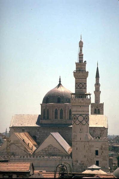 View of the Umayyad mosque