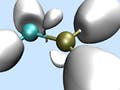 A graphical representation of phosphinocarbene.