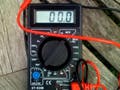 Photograph of a multimeter.