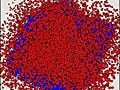 3-D visualization of the human massome of protein interactions.