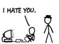 An xkcd comic about pointers.