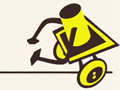 MASLab course logo: yellow robot on wheels.