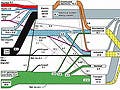 An energy flow diagram.