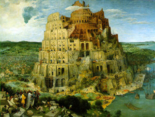 The Tower of Babel, Bruegel.