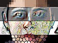 A face comprised for four images.