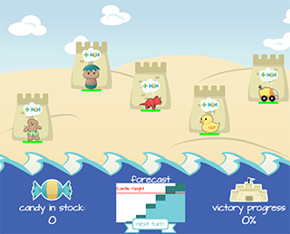 A screenshot of the game Hello Waves.