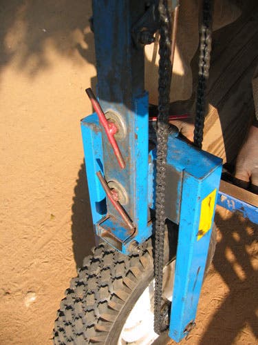Photo of front end.