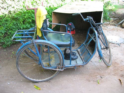 Photo of trike in use.