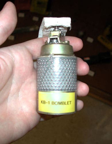 Dual-Purpose Improved Conventional Munition (DPICM).