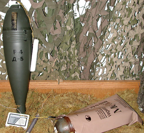 Improvised explosive devices (IEDs). 