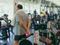 MIT's state of the art weight room.