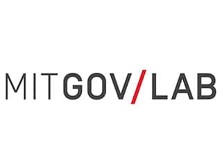 Grey and black letters form the MIT Governance Lab logo