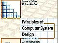 Book cover of Principles of Computer System Design, Part I.
