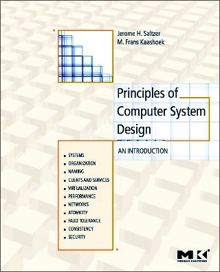 Book cover of Principles of Computer System Design, Part I.