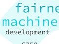 Words related to machine learning in the shape of a question mark.